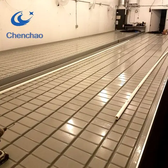 greenhouse kits rolling bench Growing Tables for Commercial plants