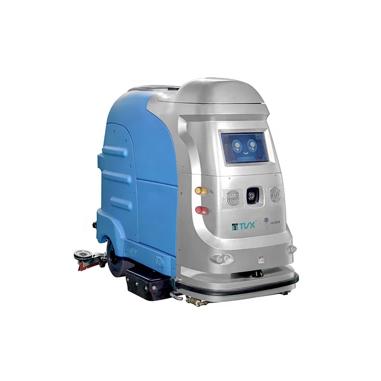 10.1 Inch Screen  robot floor scrubber Intelligent Floor Cleaning Machine/outdoor sweepers