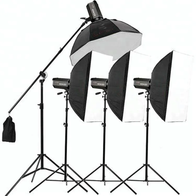 Photo studio accessories equipment set indoor photography studio softbox kit