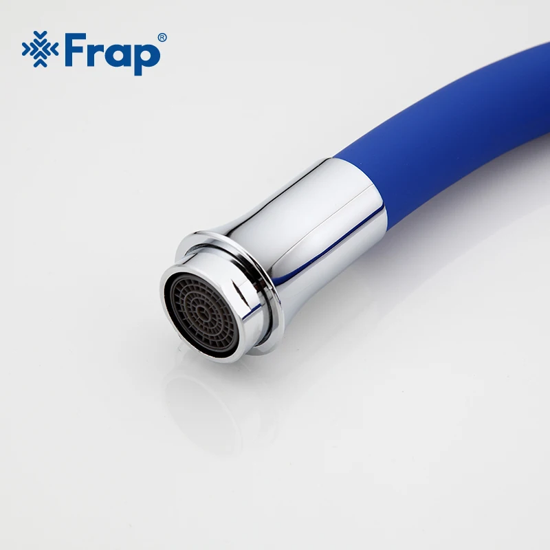 Frap Multi-color Silica Gel Nose Any Direction Kitchen Faucet Cold and Hot Water Mixer Torneira Cozinha F4034 7253
