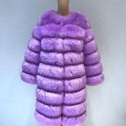 Стильные элегантные пушистые Шубы из искусственного лисьего меха короткая дизайнерская женская верхняя одежда