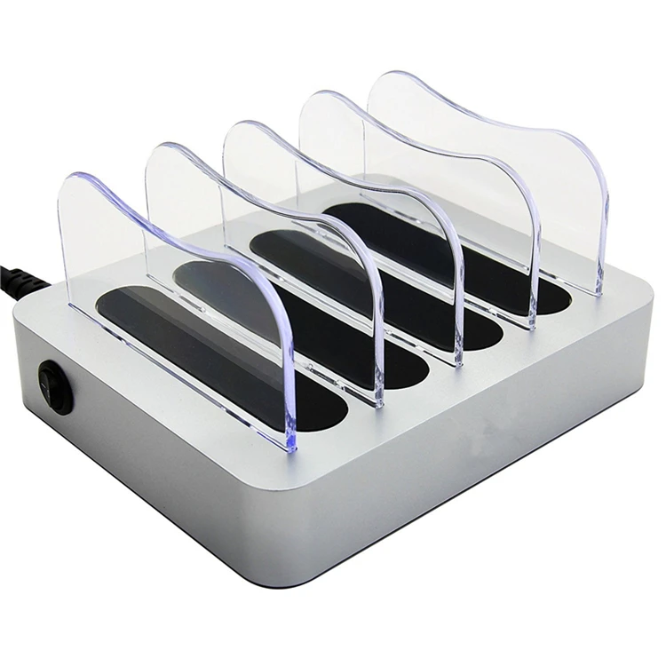 
hot sale desktop 4 ports multi usb mobile phone universal charging station 6.8A 