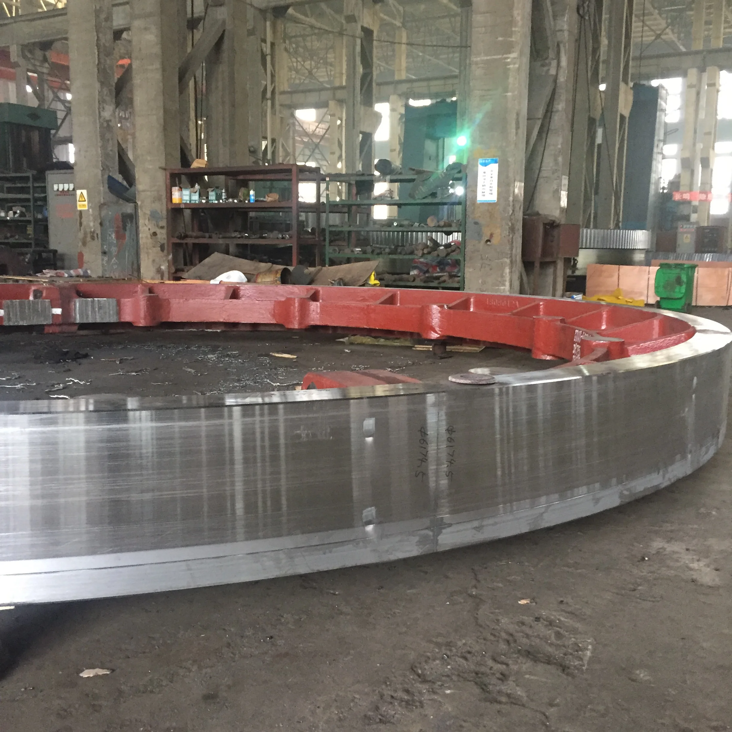 Cnc Milling Machining Casting Steel Rotary Kiln Herringbone Customized Climbing Planetary Gears Casted Gear Ring