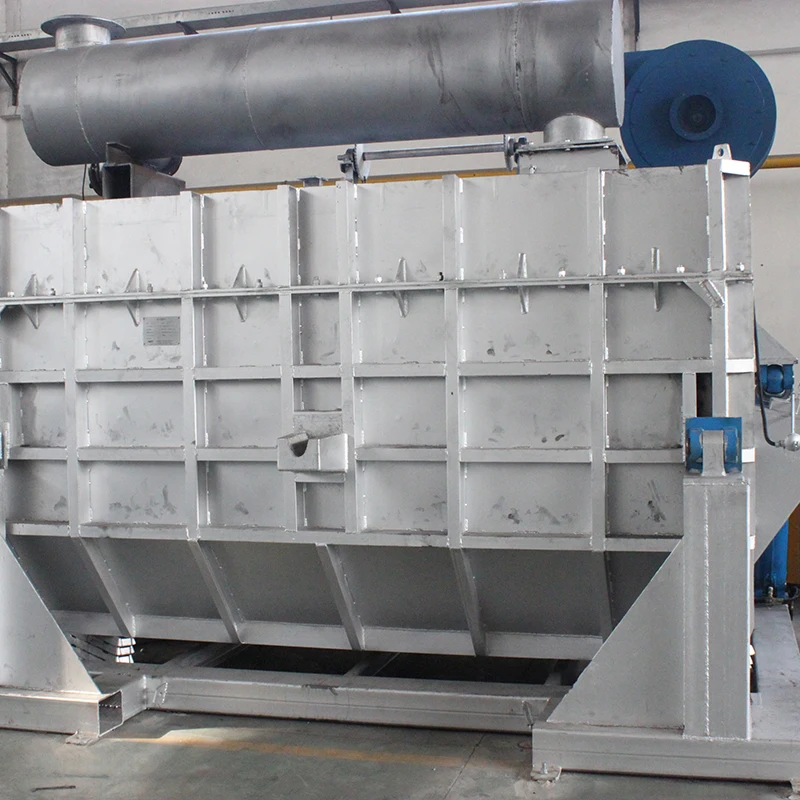 Hot-selling Large-Capacity Tilting Concentrated Melting Furnace with Double-Chamber