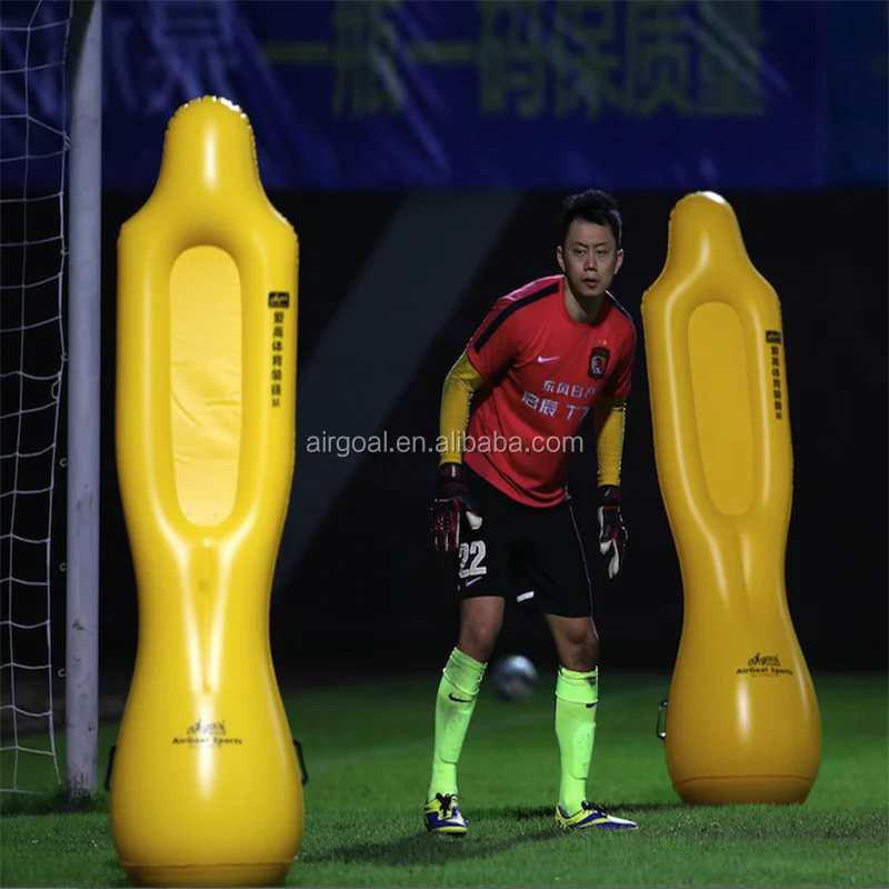 Высококачественный надувной тренировочный манекен для футбола и футбола