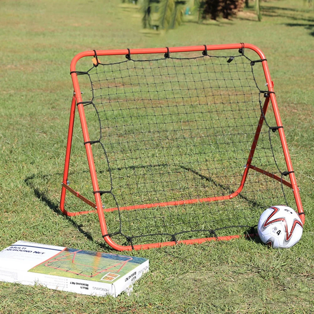 Cheap price UV stabilised portable football soccer single rebound net with factory price