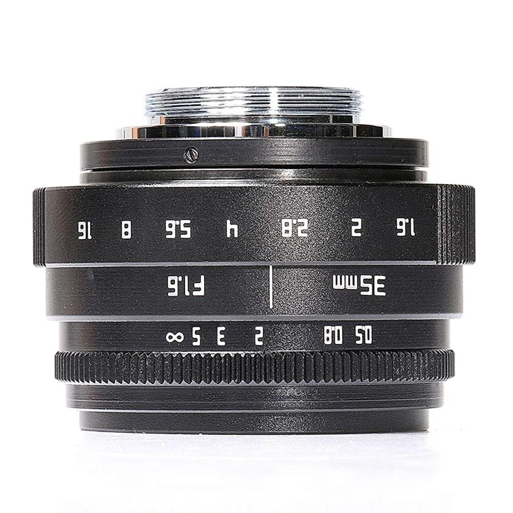 35mm F1.6 APS-C Television TV Lens/CCTV Lens For 16mm C Mount Camera