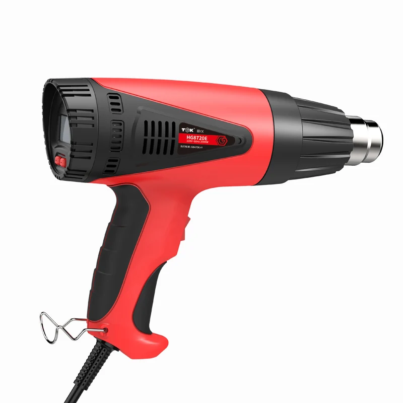 HG8720E 2000W LCD digital display heat gun temperature adjustable hot air blower