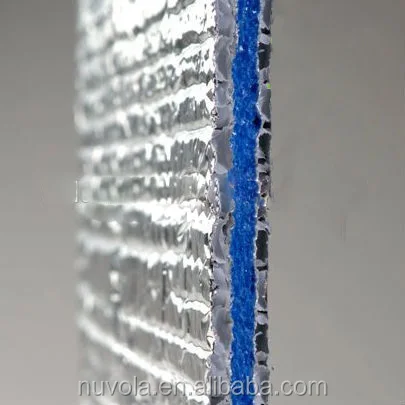 
Огнеупорная пленка из пенопласта и алюминия 