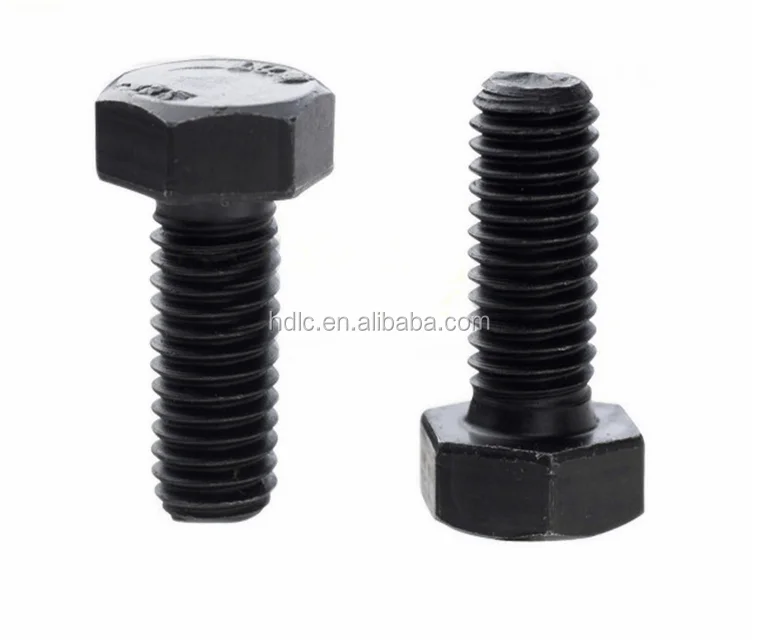 
Grade 4.8 Bolt China Fasteners Zinc Plating Hex Bolts Din933 