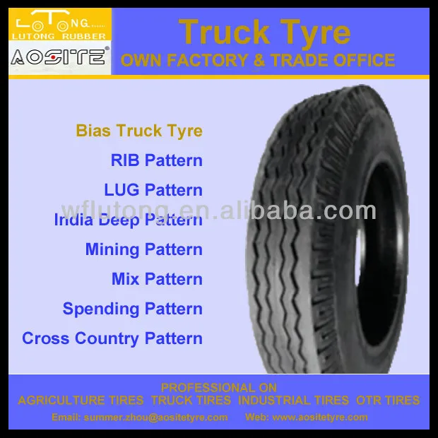 Tire manufacturer chinese truck tires 750 16