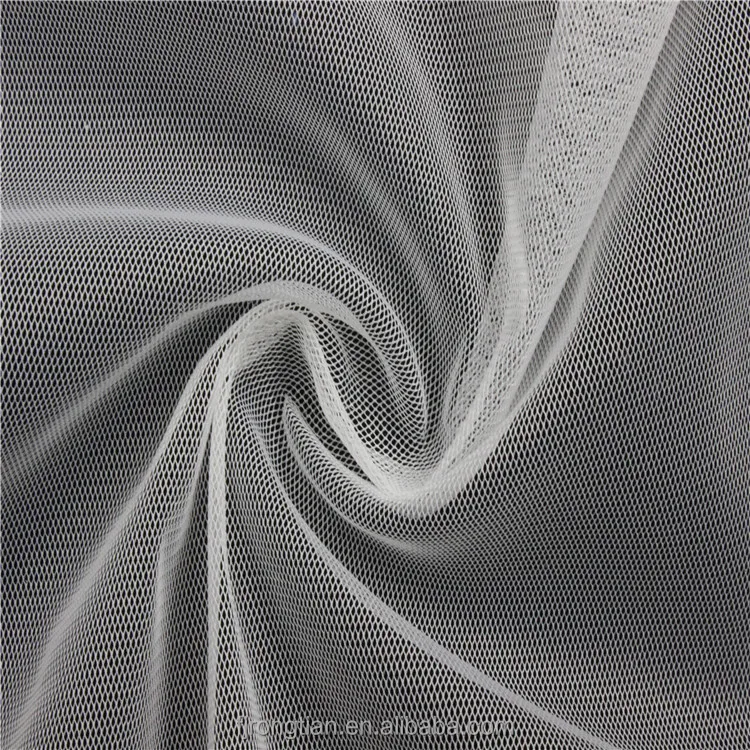 New 30D polyester soft swiss tulle wedding fabric for veil