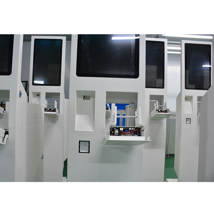 Self Order POS Solutions 21.5 Inch Capacitive Touch Display Self-Ordering Kiosks For Restaurants