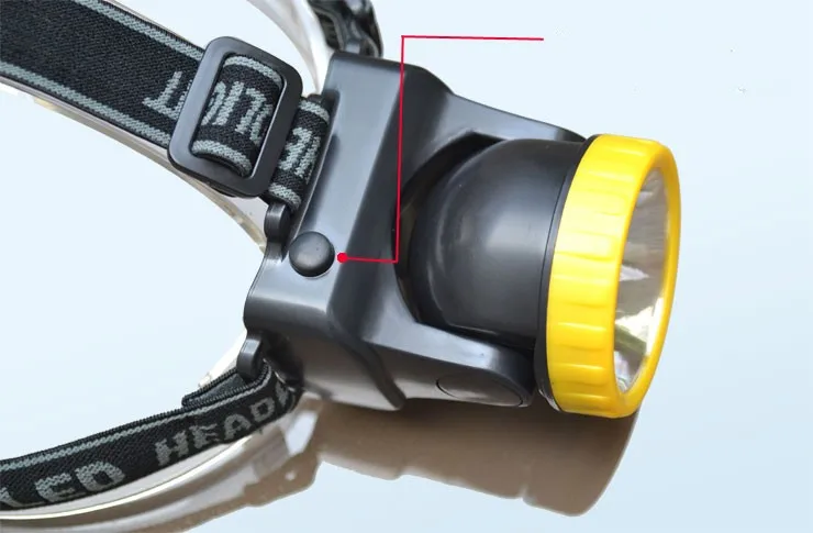 
537B dry battery powered 5W moving super brightness led head light 