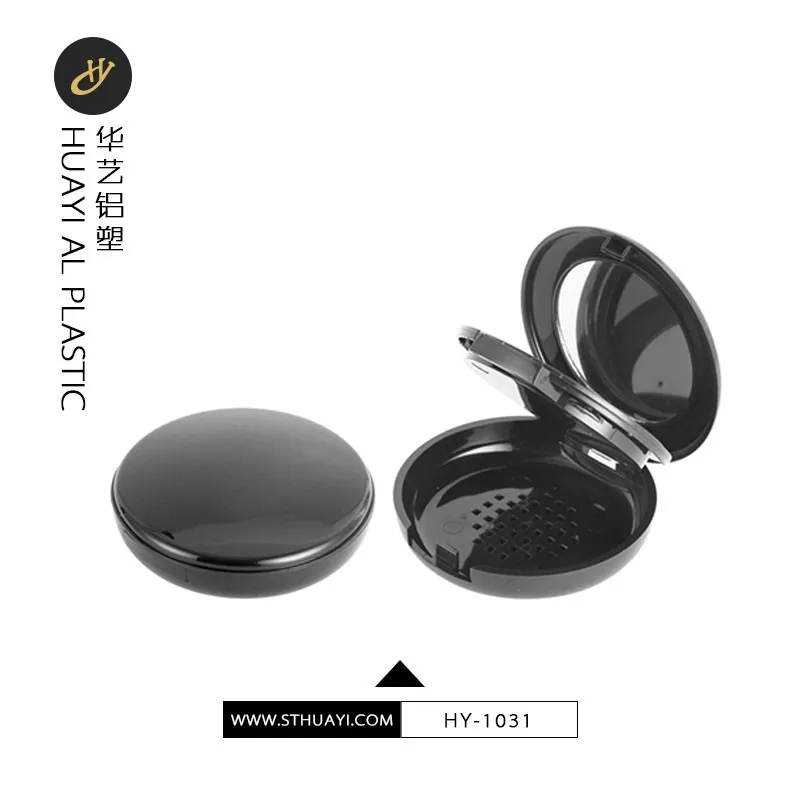 
High End Square Pressed Powder Container Compact Powder Case blush highlighter compact powder case 