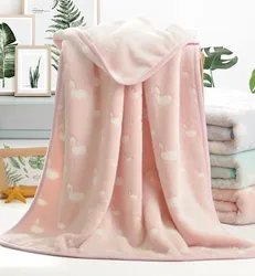 Dog Car Blanket Puppy Cuddle Play Blanket Fleece Pet Blanket 100% Polyester Winter Babies Plain Printed Knitted 280gsm
