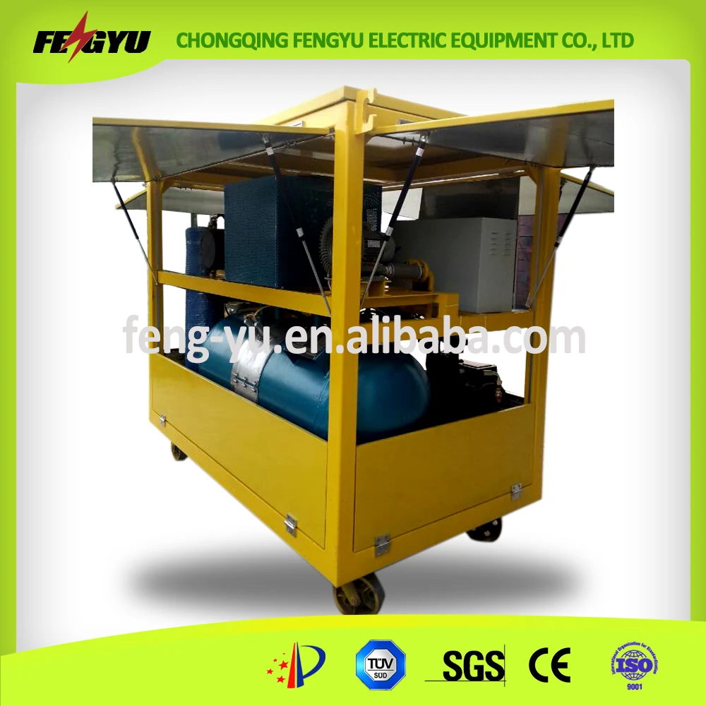 SF6 gas recovery purification device/SF6 gas reclaimer refilling /sf6 gas switch maintenance machine