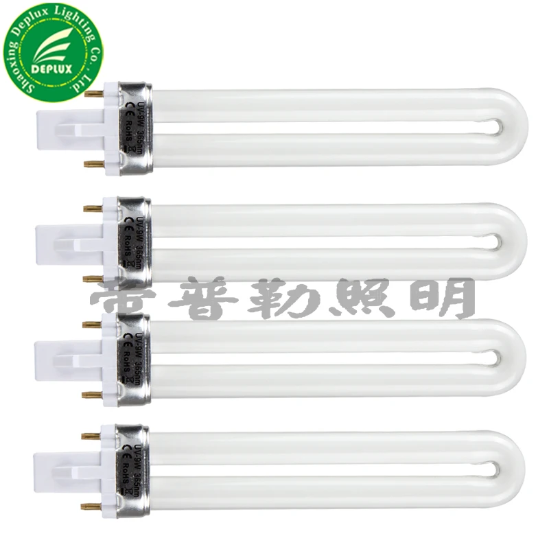 CFL plug-in 9W 4pins 2G7 UV 365nm Lamp