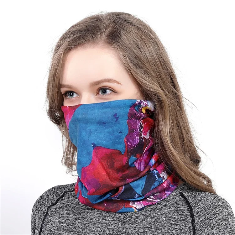 Fashion Design 25*50cm Military Neck Warmer Scarf Head Neck Wear Seamless Bandana