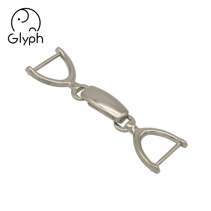 Fashion Metal interlocking buckle 25mm front Closure Buckle for belt