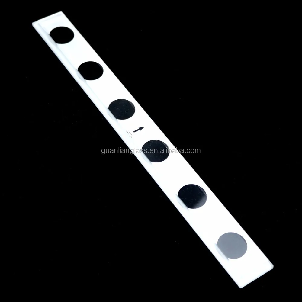 Светодиодная лампа с затемнением, линейный светильник, крышка для объектива, стеклянная, современная живопись, 4 мм, GL, стеклянная лампа, затемнение G9, резьбовое освещение, крышка с керамическими чернилами