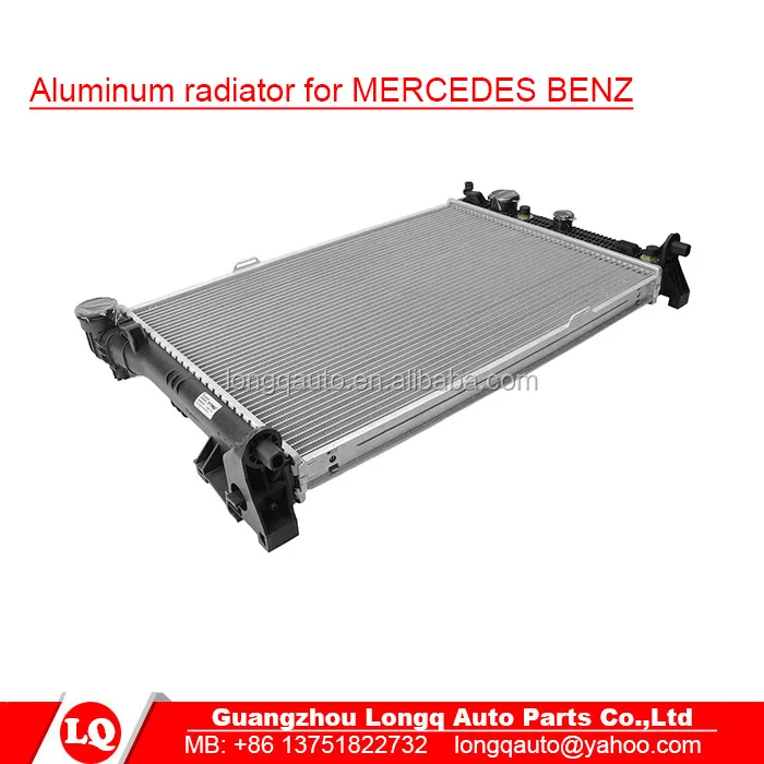 A 2045003603 Aluminum radiator for MERCEDES W212 W204 X204 S204 C204 C218 C207 A207 C220 E300 E350 E500 2045001203 2045000603