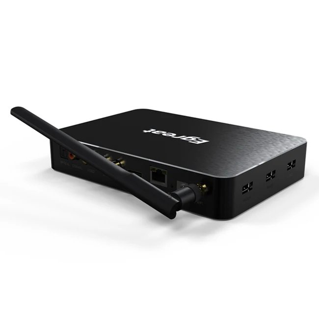 Android full uhd 4K android tv box with HRD10 and blu-ray navigation menu