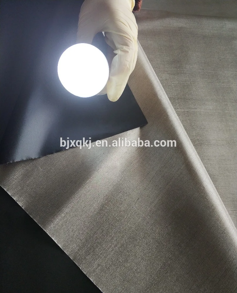 black nickel copper conductive fabric rfid blockingfabric for bag lining