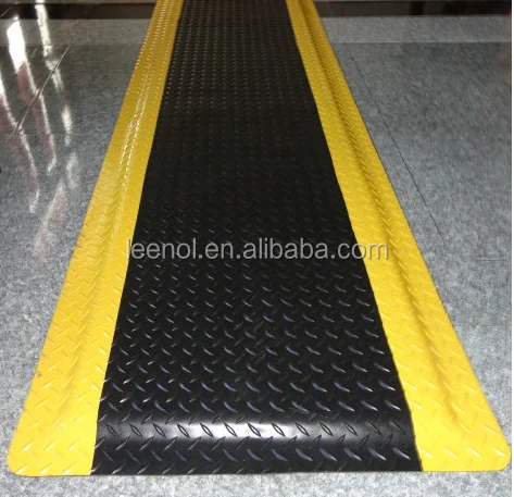 3layer structure anti fatigue mats rubber floor mat