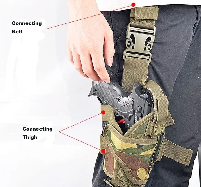  Нейлоновый тактический ремень для пистолета Glock кобура от