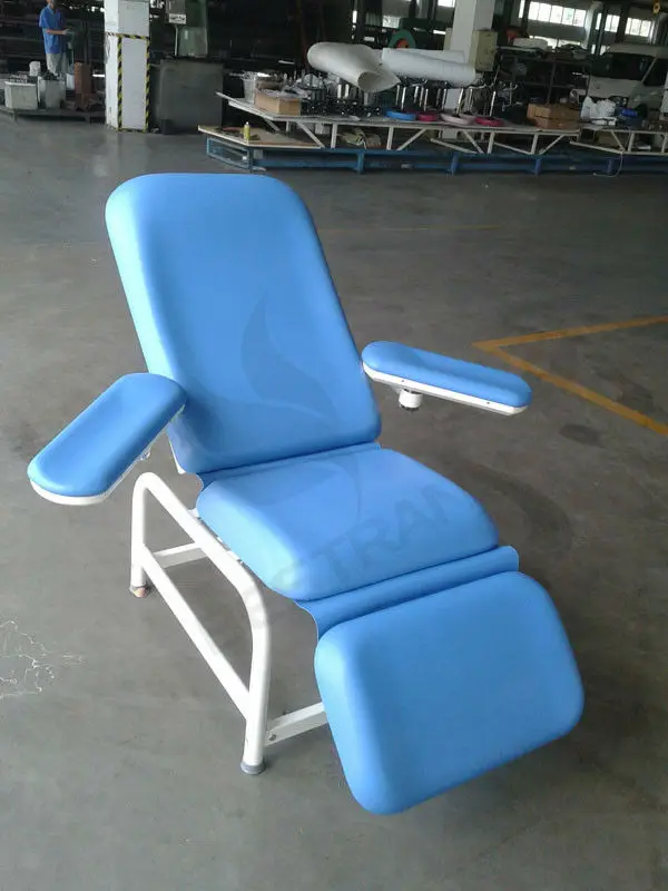 China BT-DN008 Manual Blood collection chair phlebotomy couch blood donor couch for sale