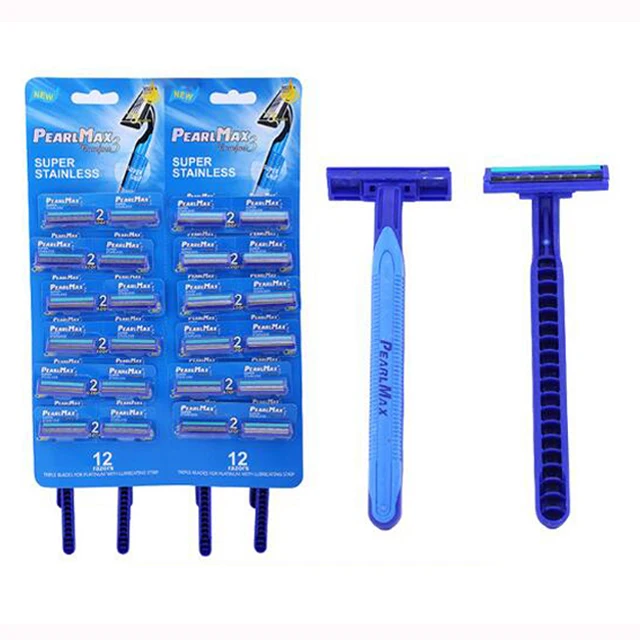 Private label custom barber razor blades disposable portable shaver