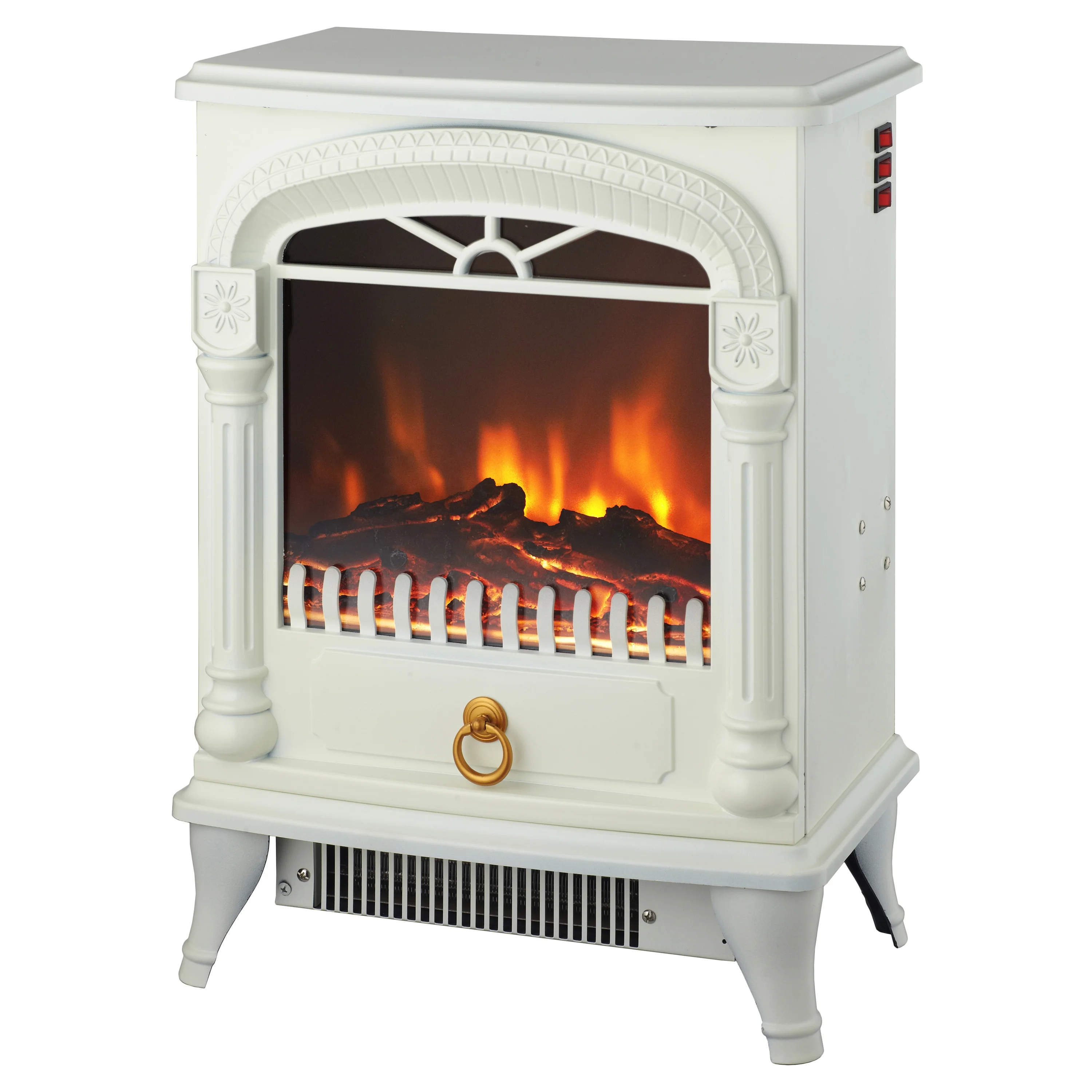 Electric Freestanding  Fireplace Stove Heater