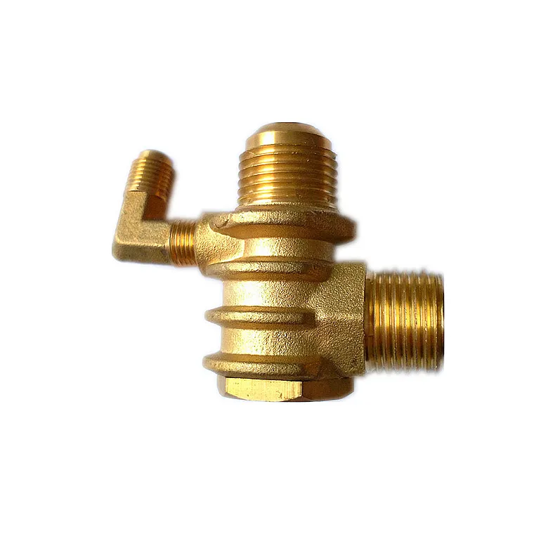 Латунный невозвратный клапан воздушного компрессора, латунный обратный клапан, размер M1/2 ' - M1/2'