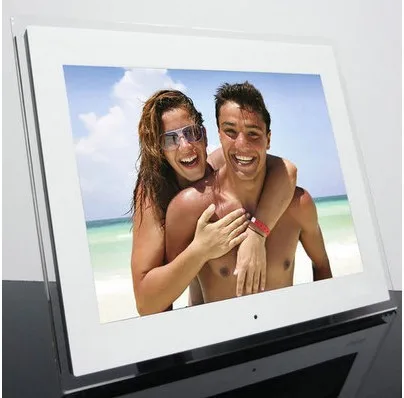 15 дюймов цифровая рамка фото, adustable полная функция акриловые привело рамка