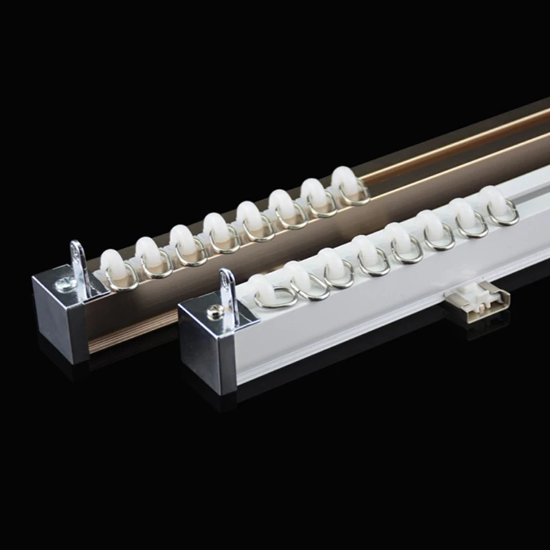 
KIEI 2019 aluminum rail curtain track 6063 t5 industrial extruded aluminium profiles for door &window 