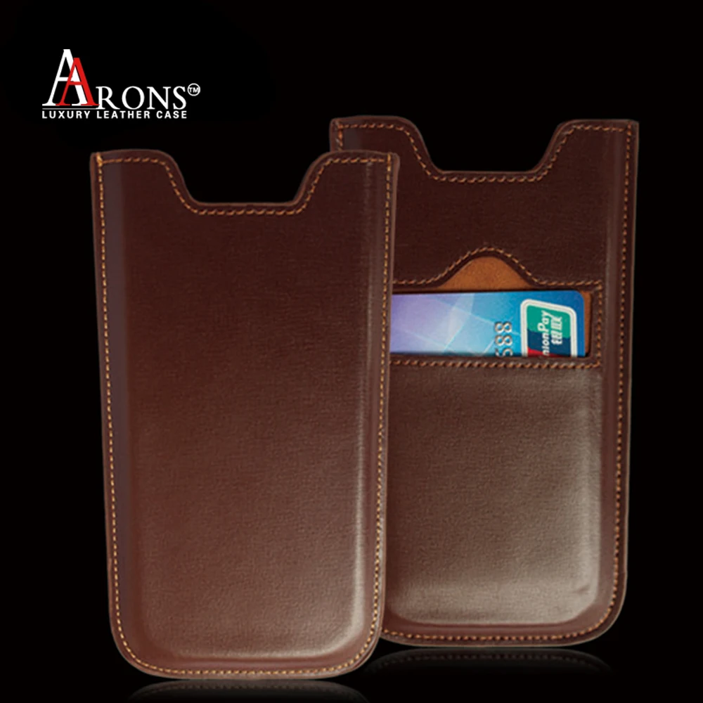 Подлинная корова кожаный чехол универсальный телефон чехол на