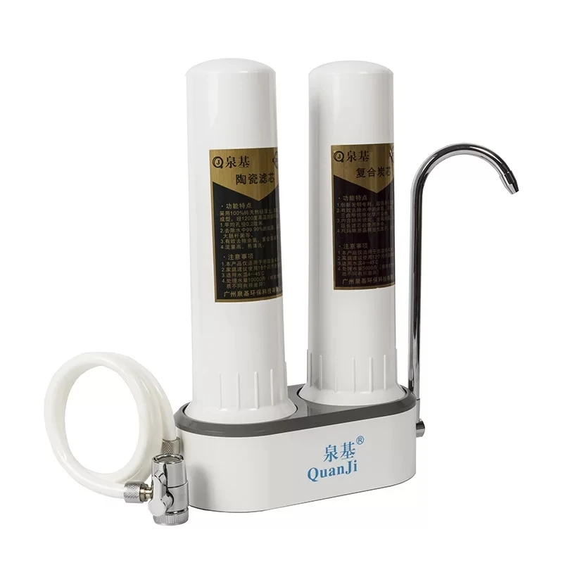 Faucet-Mounted Counter top water filter Household Water Filtration CTO water filter