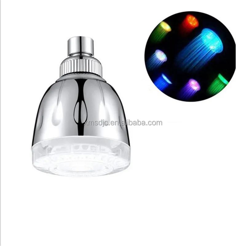 
 ABS пластиковая многоцветная Светодиодная насадка для душа  