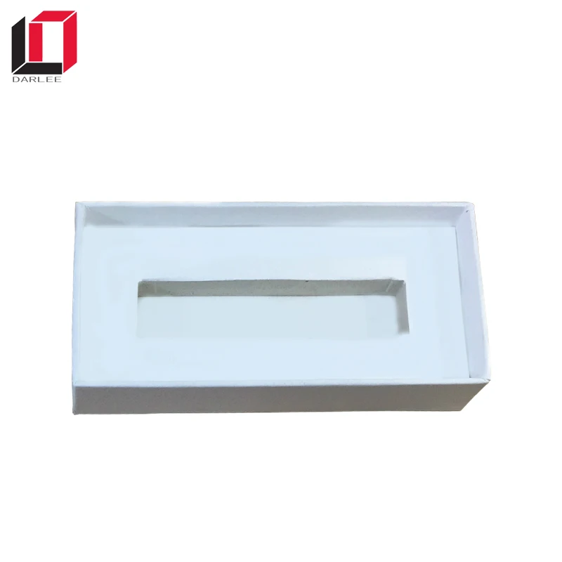 Custom logo empty white paper gift matte liquid lipgloss packaging box with private label