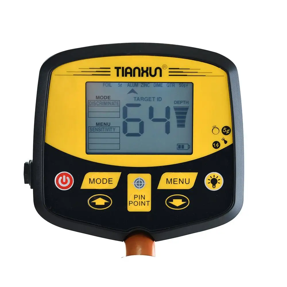 Discover Pro Metal Detector High Sensitivity Underground Super Scanner Finder Gold Coins Hunter Detecting Pinpointer Waterproof