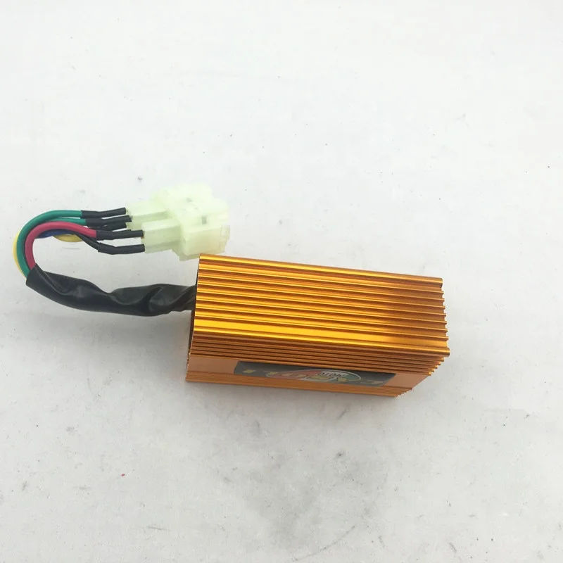  Высокопроизводительный Glod алюминиевый DC CDI racing 4 + 2 pin для скутера GY6 Мотоцикла