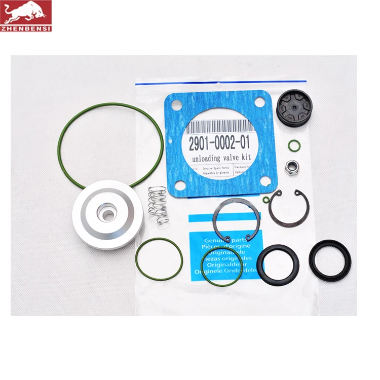 AC screw air compressor unloader unloading valve repair kit 2901000201