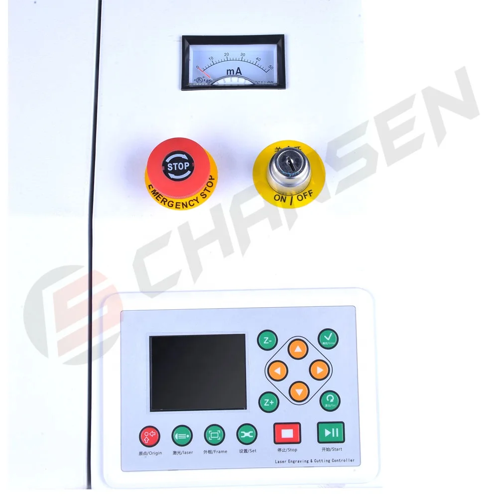 CL6040 metal sheet & tube fiber wood MDF leather cnc laser cutting enfraving machine