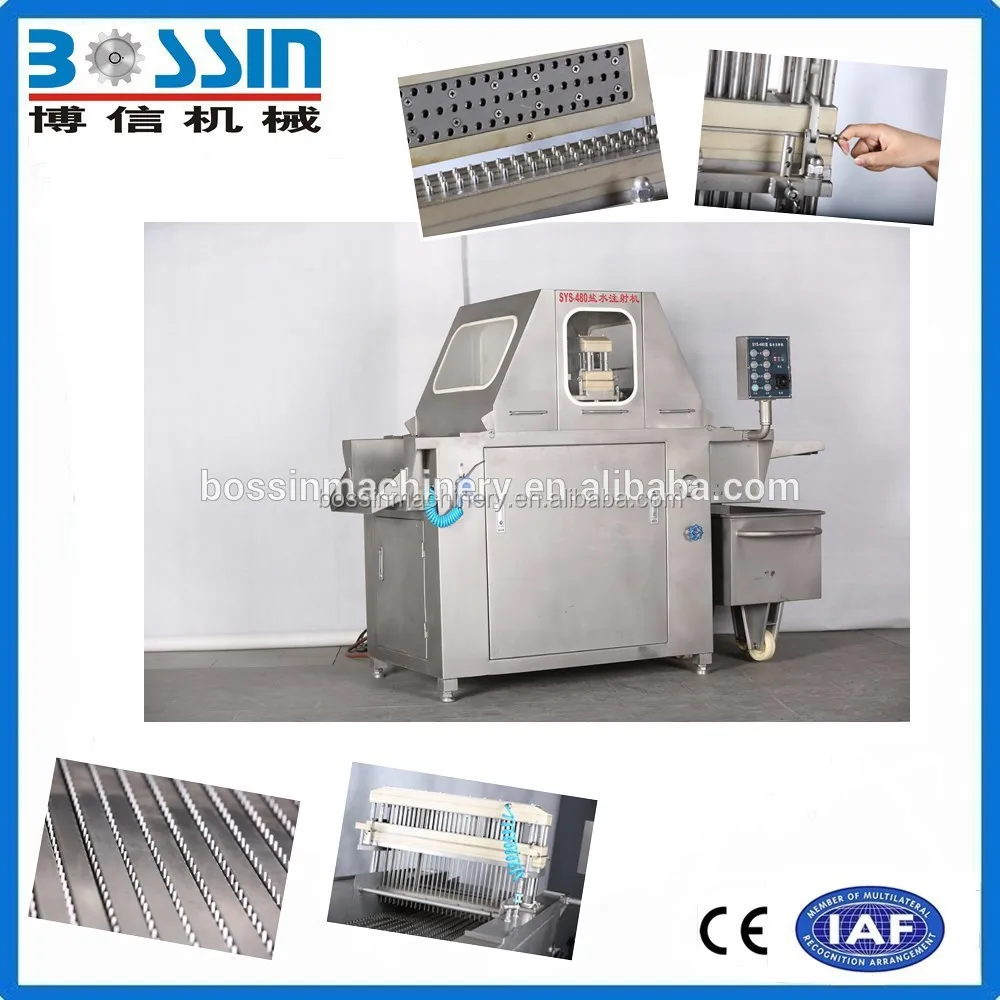 brine injecting machine/ salt injector for meat