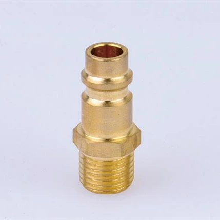 brass german type air hose quick connector ,5/16' 8MM HOSE END QUICK COUPLER DN 7.2