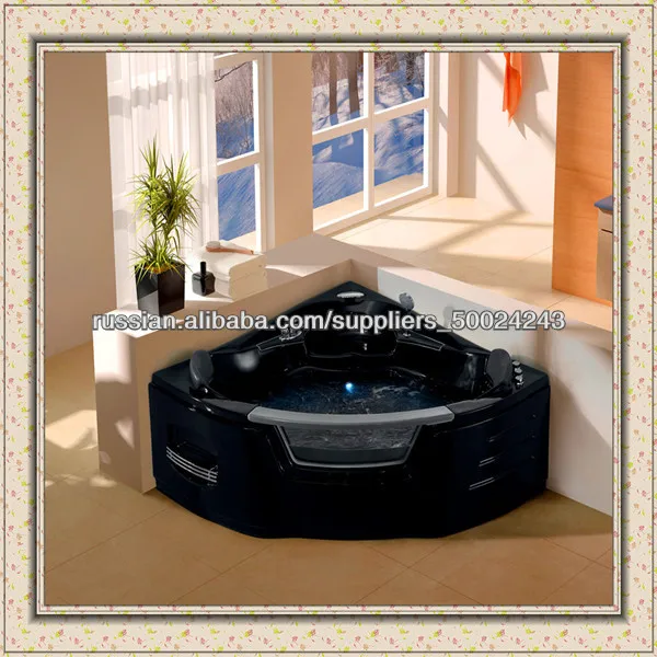 Горячая продажа два человека использовать ванна размеры джакузи с бокалом