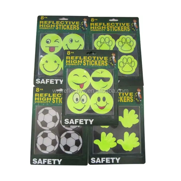 Wholesale High Visibility Bag High Visibility Bag Bikes Reflector Sticker, Reflex Reflector PVC Customized 1000 Sets