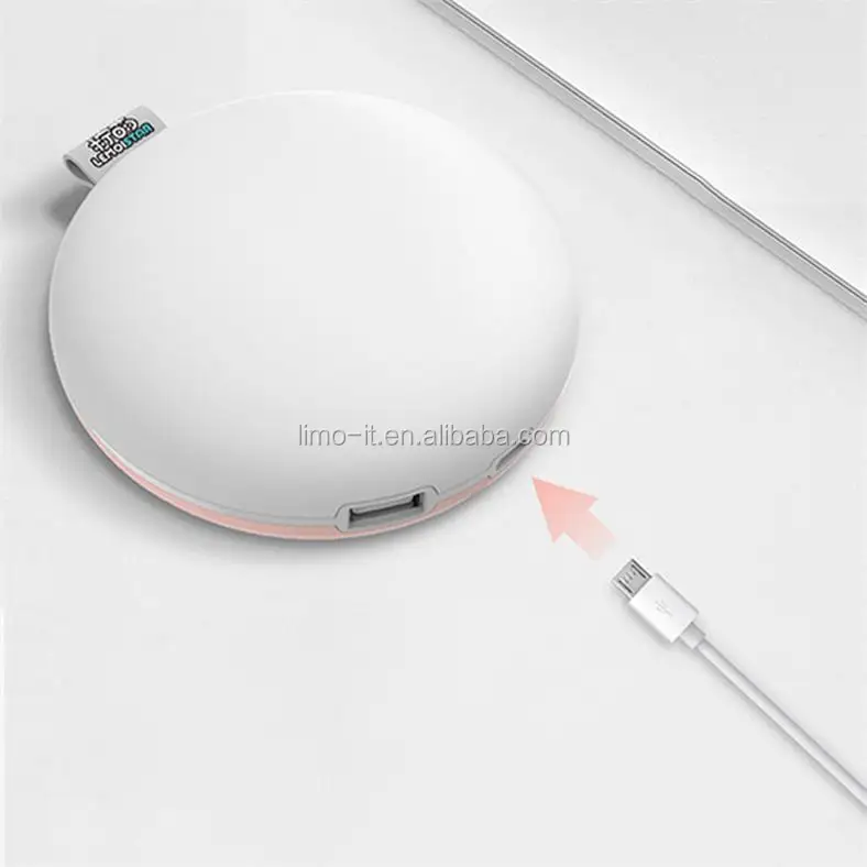  Электрическая техника 2018 портативная многоразовая USB грелка для рук с внешним аккумулятором 5000