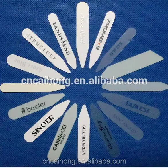wholesale pvc plastic collar band for shirt